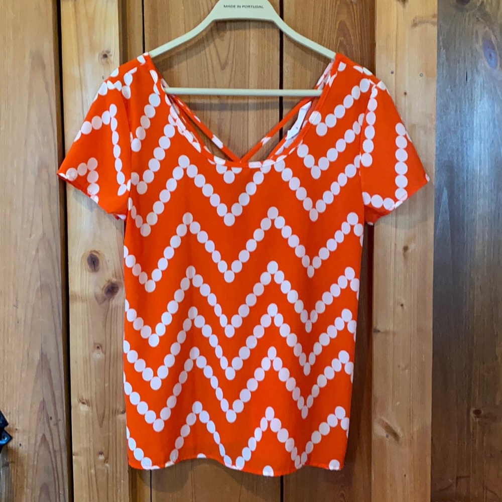 Boutique cute top-adorable back! NWOT